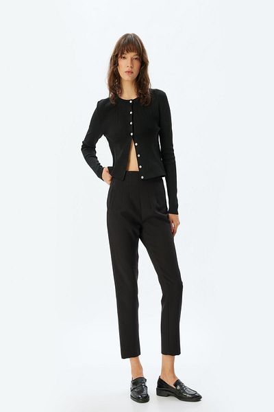 Koton Women's Black Jeans 5Wak40120Uw