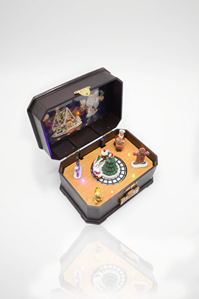 Waldern Διακοσμητικό Μουσικό Κουτί Premium με θέμα την Πρωτοχρονιά