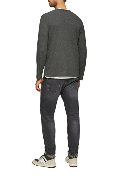 s.Oliver Ležérní dres s výstřihem a výstřihem s logem