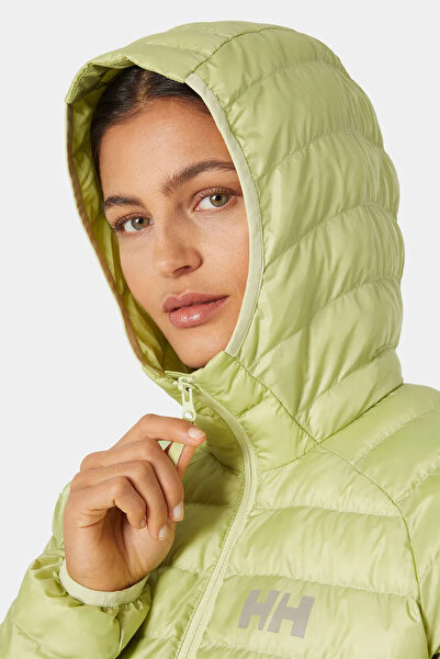 Helly Hansen Dámský zelený kabát W Banff s kapucí 63252-498