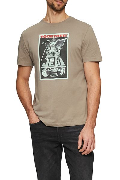 s.Oliver Star Wars Casual Crew-Neck Jersey - Εκτύπωση