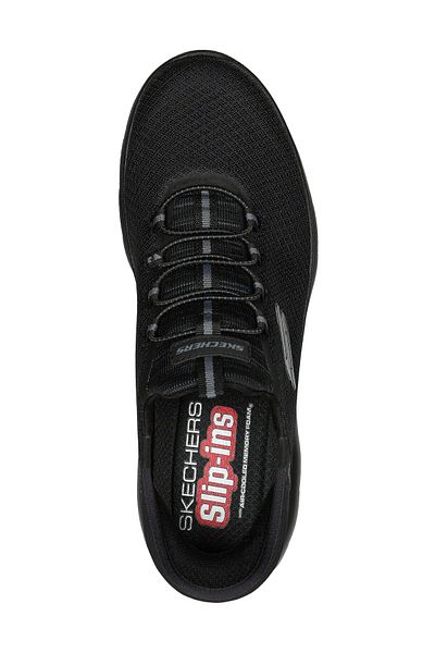 SKECHERS Černé vycházkové boty