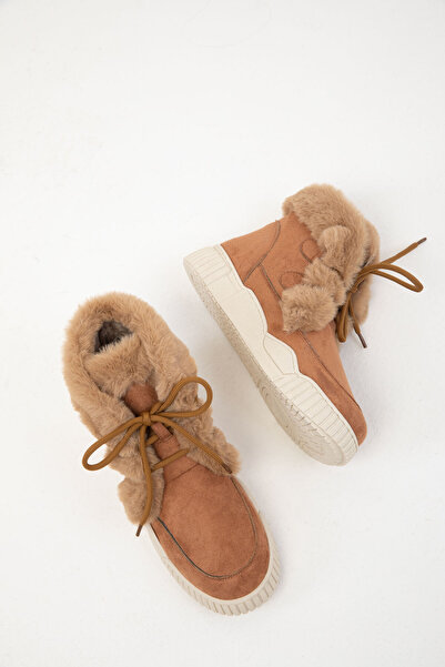 SOHO Taba Süet Kadın Bot & Bootie 20084