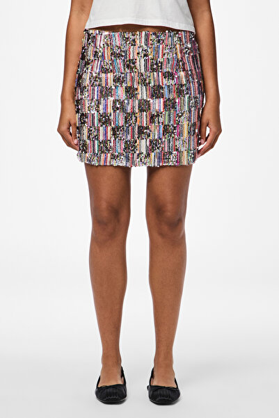 PIECES SPÓDNICA FEM WOV PL100