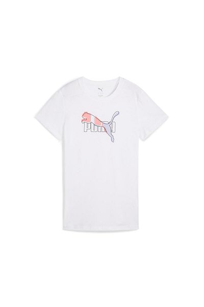 Puma Puma White Ess Logo Lab t Shirt