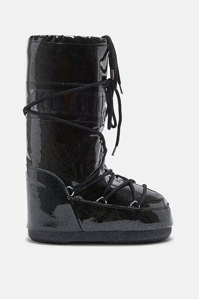 MOON BOOT MB ICON GLITTER – Hellblaue Glitzer-Ikon