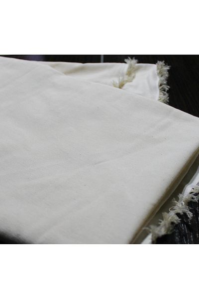 podyum baskı Φόρεμα Ecru Χρώμα 100% Βαμβάκι Φυσικό - 100x150 cm