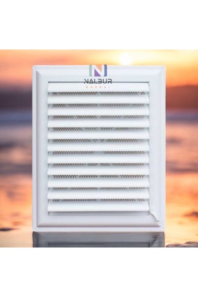 Nalbur Bakkal 35 X 40 Plastik Banyo Wc Havalandırma Menfezi Yüzeysel Hareketl...