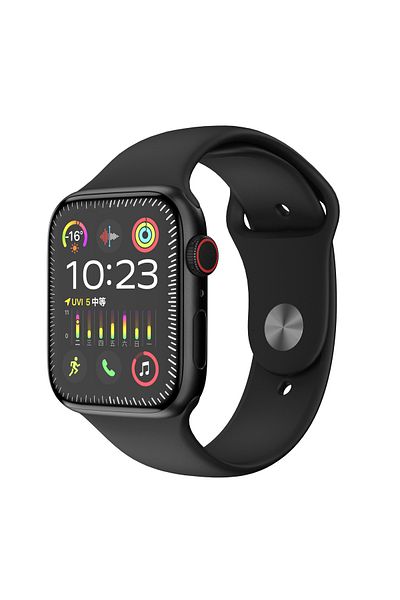 Ikon Ikon Smart Watch, 2.01 inches, Black, IK-W201C