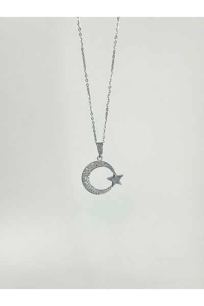 Store 316L Moon Star Necklace