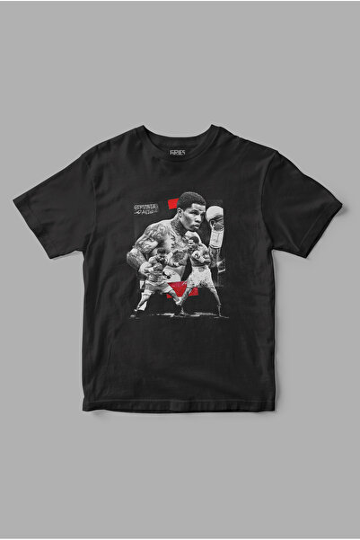 Gries Tricou cu imprimeu de luptă de box Gervanto Davies