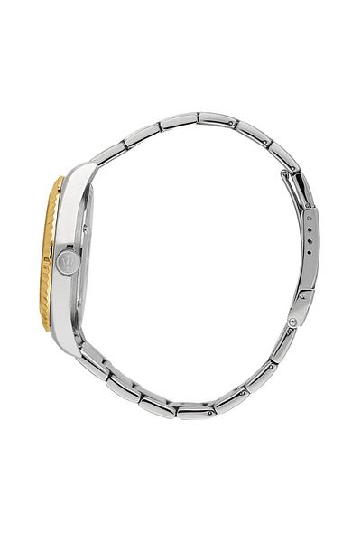 Maserati R 8853100042   10 Atm Water Resistant Quartz Steel Band Gold-Metal Men's Wristwatch