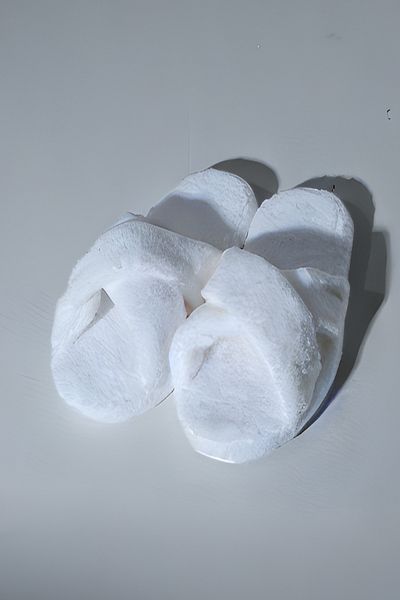 LAVENDIER Παντόφλες PUFFY 100% βαμβακερές πετσέτες