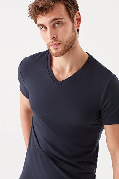 Mavi Ανδρικό μπλουζάκι με λαιμόκοψη σε σχήμα V