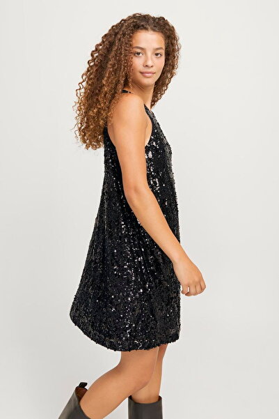 Jack & Jones Kadın Parıltılı Mini Elbise - Tara