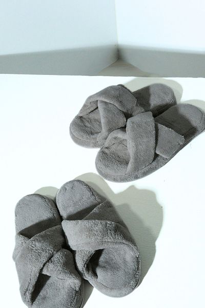 LAVENDIER شبشب مزدوج من القطن 100% PUFFY 36-40 & 40-42