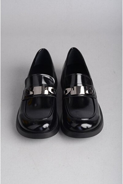 SEÇ KUNDURA Black Buckle Masculine Women's Shoes - Select 380