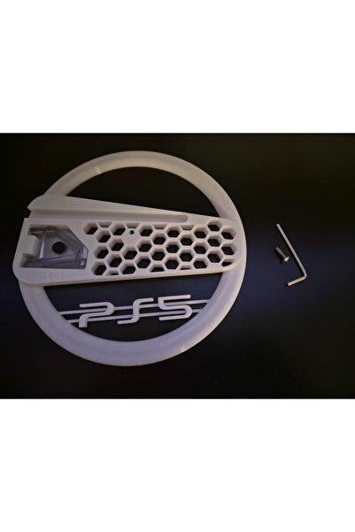 BamBam Sanat 3d ps5 slim kasa dikey stand ps5 logolu (vidasız)