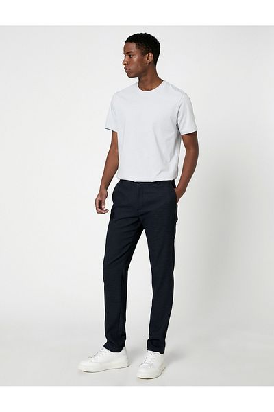 Koton Classic Fabric Trousers with Pocket Detail
