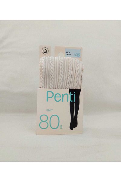 Penti Cream Color Girl's Pantyhose