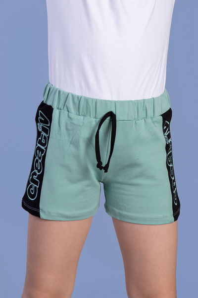 Toontoy Дівчачі шорти з вишивкою Creativ з двома кишенями