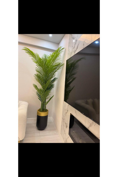 İremÇiçekçilik Yapay Cicek Uygula Yapay Ağaç Salon Bitkisi 210 Cm 18 Yaprak