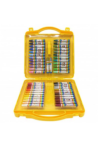 Monami 48+2 Colored Oil Pastel Paints - Plastic Box