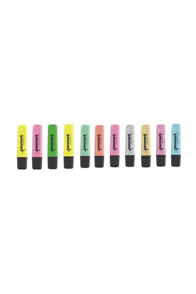 penmark Phosphor Point - Neon, Pastel, Metalic 12 Colors Set