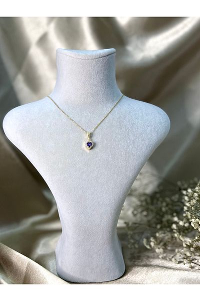 Store 316L Steel Gold Heart Necklace