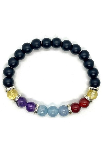 eHediyecim Natural Stone Bracelet for Zodiac Signs (Shark-Lion-Fish-Shark-Bull-Twin-Bull-Bucket-Shark-Shark-Bow-Crab)