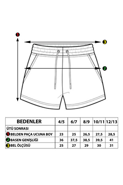 Toontoy Дівчача дитина - Шорти з регульованою талією та кишенями