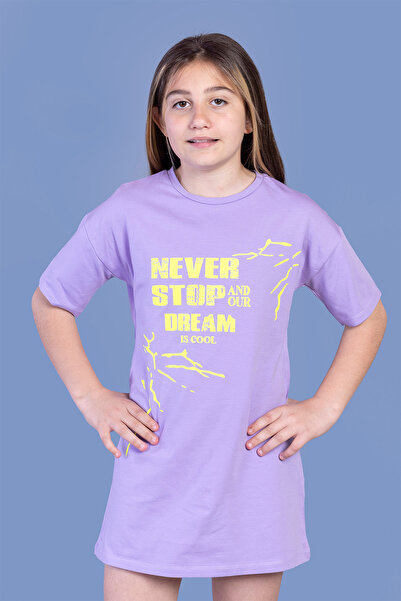 Toontoy Κοριτσίστικο φόρεμα με μισό μανίκι