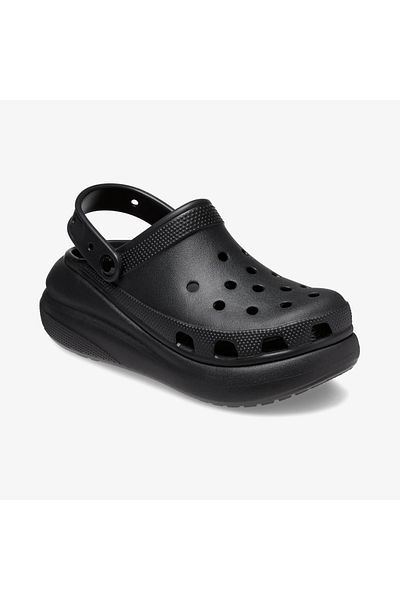 Crocs Papuci negri Classic Crush pentru femei