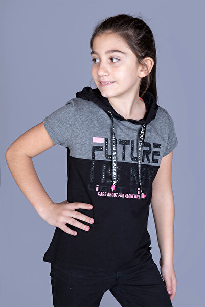 Toontoy Κορίτσι - με κουκούλα με τύπωμα Μπλουζάκι Garni