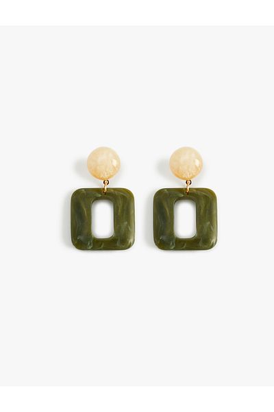 Koton Geometric Vintage Earrings