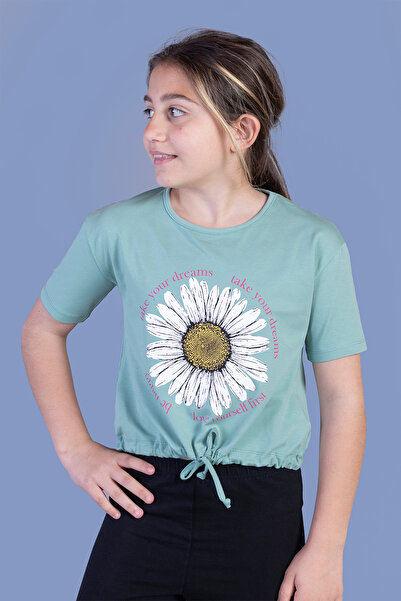 Toontoy Μπλουζάκι για κορίτσια με σχέδιο μαργαρίτα