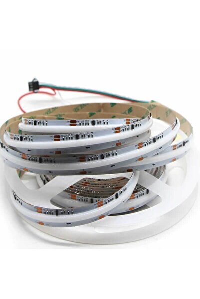 ELEKTRONİKALED Elektronikaled - 12V 12MM WS2811 RGB Pixel Cob Şerit Led 720 Ledli IP20 (5Metre)