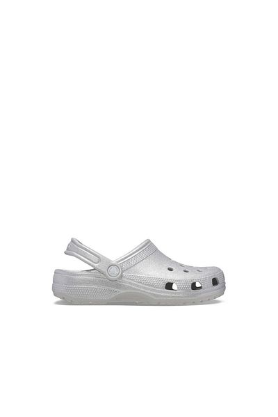 Crocs Classic Glitter Clog Silver Glitter