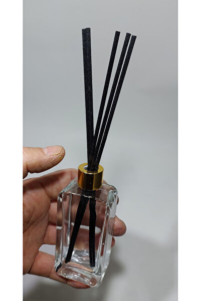 wellLine 2 adet boş Kare Şişe Esas Bambu Çubuklu Oda Kokusu için 50 ml 10 ade...