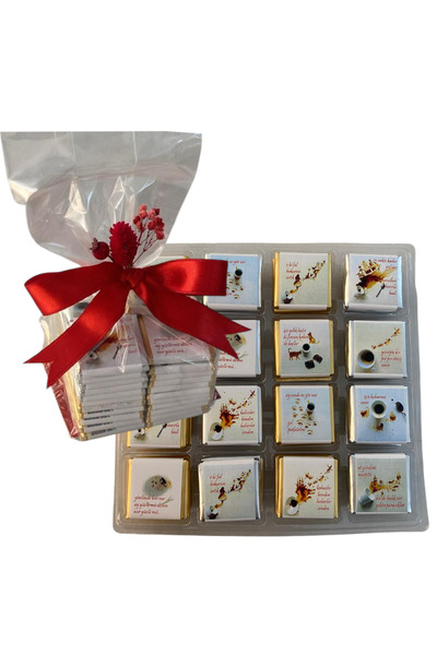 Frig Çikolata Belçika Çikolatası 50 Adet Kahve yanı çikolata