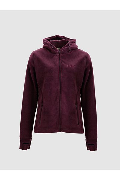Ltb Purple Fleece Cardigan