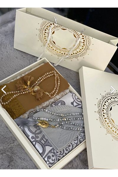 çeyizlik setim Bridegroom Bundle for Bride and Engagement - Prayer Rug Set