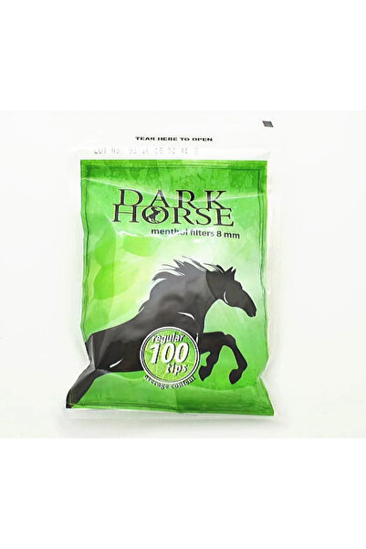 Dark Horse 12 Adet 8mm Mentollü Regular Sigara Filtresi(12X100)