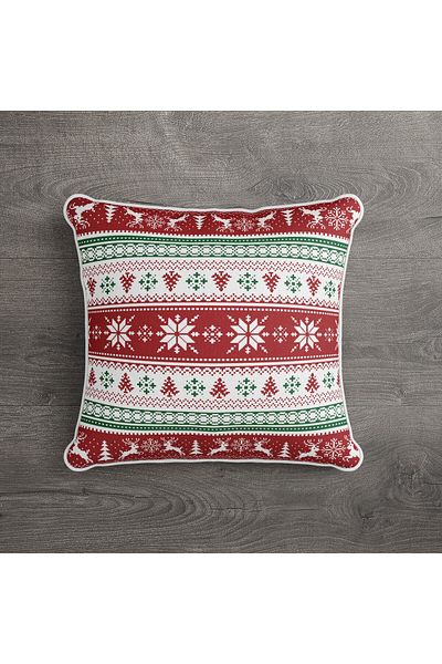 LUX VIE New Year's Gift Premium Fabric New Year's Concept Throw Pillow Cover