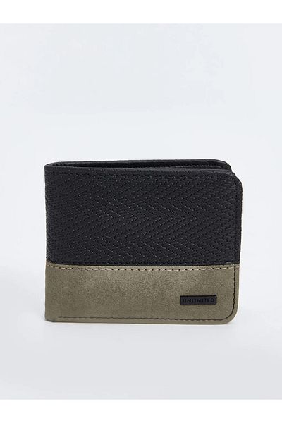 LC Waikiki Lcw Accessories Black Leather Look Men's Wallet