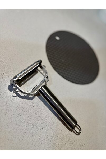 hediye مقشرة خضروات وفواكه حادة من الفولاذ المقاوم للصدأ توربو