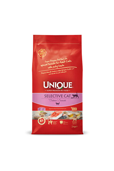 Unique Selective Somonlu kedi maması