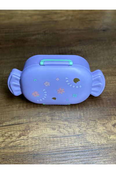 7K Lilac Candy Look Children's Meal Lunch Box Container