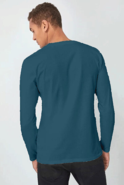 Superlife Men's Crew Neck Long Sleeve T-Shirt Spr24Ts41