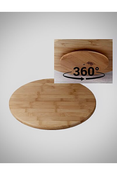 ZCK Home Design 360 Derece Döner Sunumluk / Kahvaltı Peynir Tabağı Sunumluk A...